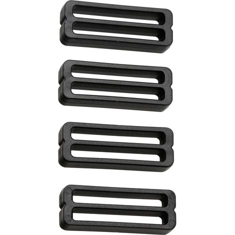 Fixplus Strapkeeper, anelli ferma cinghia, 4 pz - L - ↔ 2,30 cm