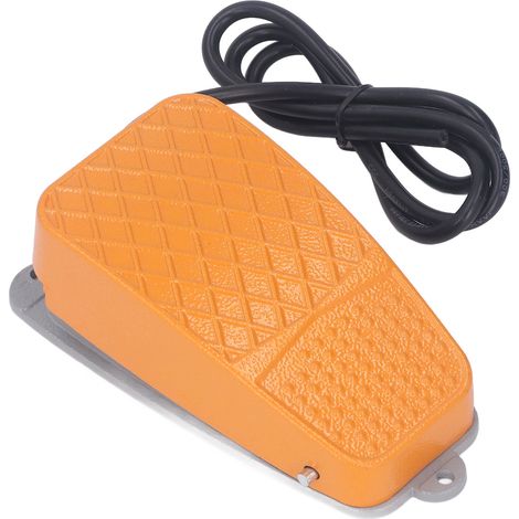 Interrupteur au pied FS-3, 250 V, normalement fermé, convient aux dispositifs médicaux, aux équipements textiles, aux équipements de soudage, aux équipements d'impression, aux outils électriques, etc. (1/5)