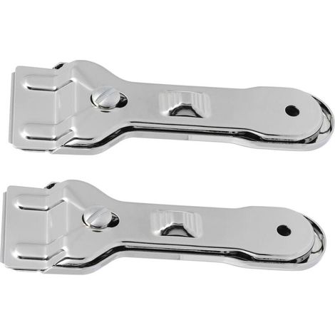 2 outils de nettoyage pour vitres : raclette pour joints et lames de rasoir, idéal pour vitrages, carrelage, sols et surfaces automobiles