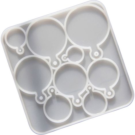 Moldes de silicona de 9 cavidades para bandejas pequeñas, moldes de una sola pieza. (1/2)