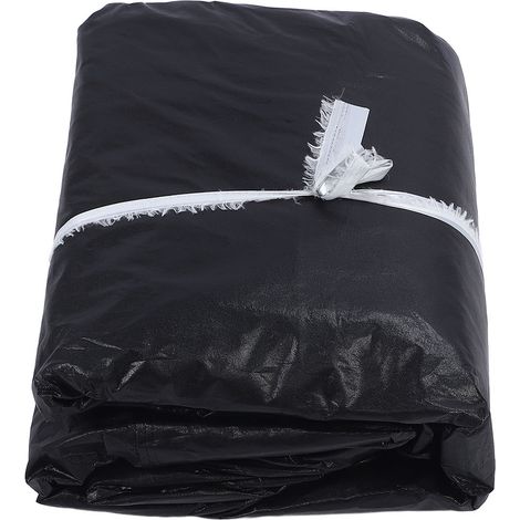 Housse de protection pour camion, imperméable, robuste, coupe-vent, bande réfléchissante, Protection contre la poussière, le soleil et la neige, pour camionnettes, noire (1/3)