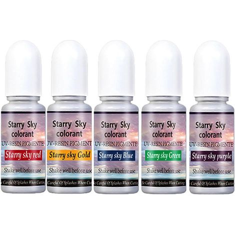 Flüssiges Epoxidpigment, UV-Farbstoff für Epoxidharz, zum Färben von UV-Harzschmuck