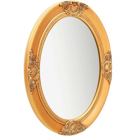 Maison Exclusive - Wandspiegel im Barock-Stil 50 x 70 cm Golden (1/5)