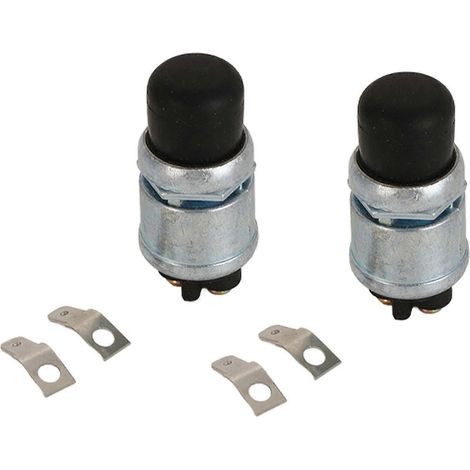 2pcs Contacteur Avertisseur 12V 17318 G1 - Klaxon Commutateur pour Voiturette Club Car, Remplacement EZGO 1993-2022 (1/5)