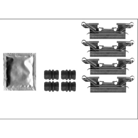 Kit d'accessoires, plaquette de frein à disque Textar 82539800 MITSUBISHI