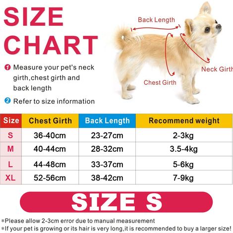 1 robe pour chien, polyester bleu, automne-hiver, taille S/M/L/XL, vêtements pour petits chiens et chats femelles (1/5)