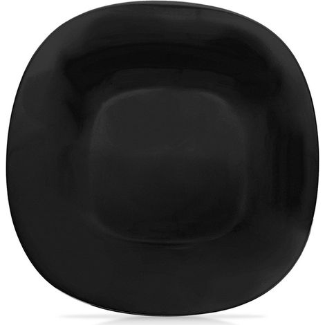 Petite assiette à dessert pour gâteaux, desserts, en-cas, Luna noire 20,5 cm (1/3)
