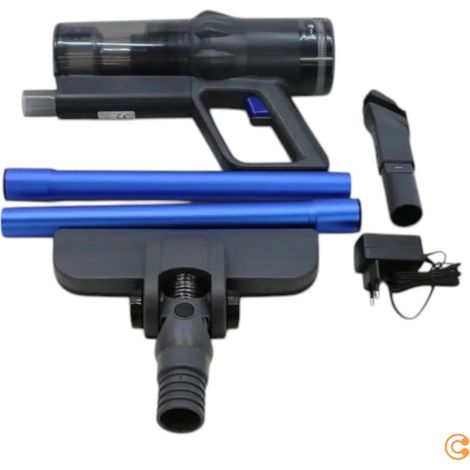 [NEUWERTIG] B-Ware Cleanmaxx Staubsauger Akku Zyklonsauger Bodenreiniger Blau Filter Beutellos