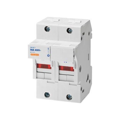 PORTE-FUS.SECT.1P+N 14X51 690V 50A GEWISS GW96217