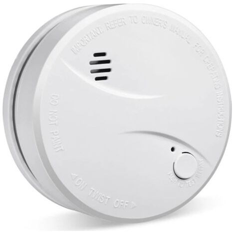 Sollbry Détecteur de fumée sans Fil, Détecteur de fumée à détecteur photoélectrique(Lot de 1) (1/4)