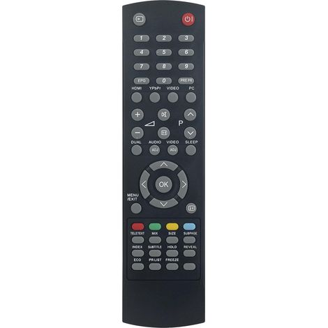 Replacement remote control GJ210 for Sharp LCD TV LC-19S7E, LC-19SH7E, LC-32SH7E-BK, LC-26SH7E, LC-32S7E-BK, LC-19SH7E-BK, LC-32SH7E-RU, LC-32SH7E, LC-26SH7E-BK, LC-42SH7E, LC32SH7E (1/5)