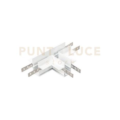 CONNESSIONE 3 VIE DA INCASSO BIANCO PER BINARIO SQUARE INCASSO