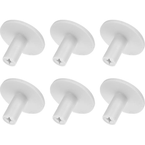 Porte-balles et tees de golf, lot de 12, blanc, accessoire de golf - Facile à installer, stable (1/5)