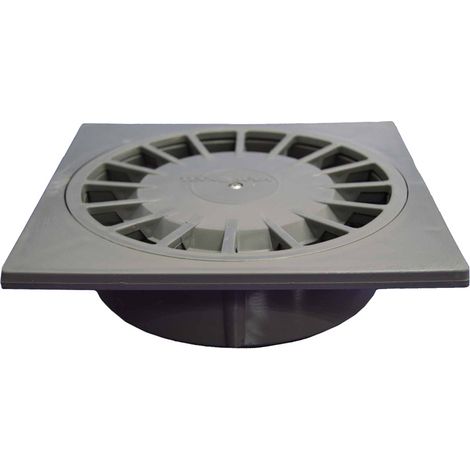 Siphon Vertical En Pvc T-88, 150 X 150 X 56,5 Mm / ø75 - 50 Mm