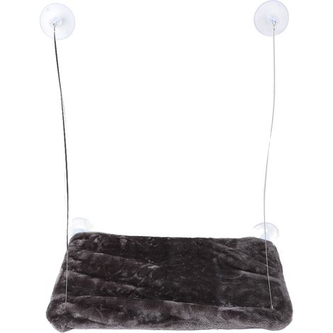 Hamac de fenêtre pour chat, gain de place, siège de fenêtre robuste à ventouse, pour chat. (1/5)