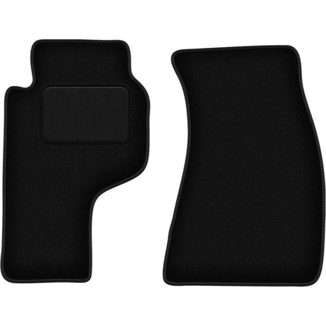 Tapis avant noirs pour : Nissan 200SX coupé (1988-2003) (1/5)