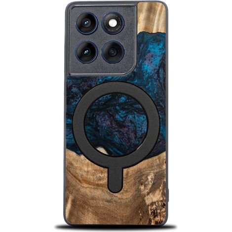 Coque Bewood Unique pour Motorola Edge 60 Pro 5G – Planètes – Neptune avec MagSafe (1/3)