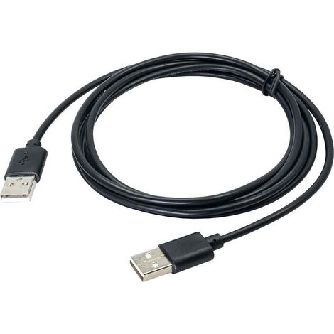 Cable de extensión Akyga AK-USB-11 2x USB A 2.0 con conectores macho-macho, 1,8 m (1/3)