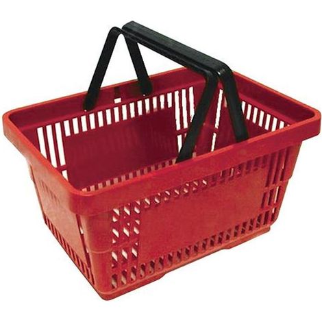 Korb Racks Shopper, 20 Lit., rot, Einkaufskorb