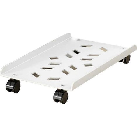 Support pour PC portable, support pour unité centrale, support PC réglable à 4 roulettes, support sous bureau (1/5)