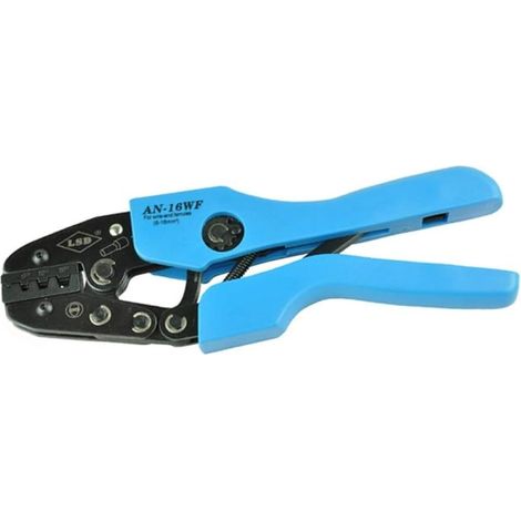 Pince à dénuder Pince à sertir à cliquet for embouts à sertir Outils de sertissage à la main de 6-16mm² (1/2)