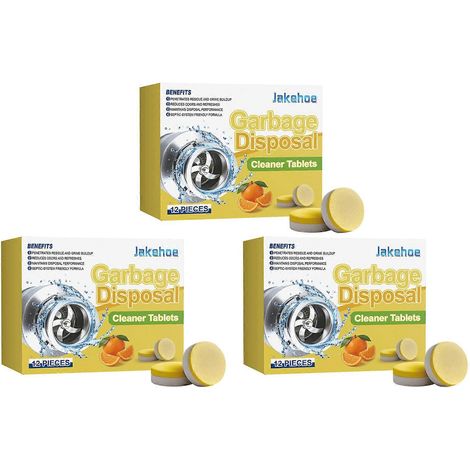 Pastilles nettoyantes pour broyeur d'évier, puissantes capsules désodorisantes, faciles à utiliser dans la cuisine. (1/5)