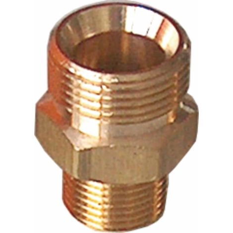Lem Select – Raccord nipple haute pression M22x1,5 – Filetage mâle – Température max 150°C – Pression 250 bar – Accessoire pour nettoyeur haute pression
