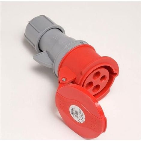 Prise portable 32 A 5P 400 V rouge IP44 TOP SpeedPRO 23303\P01