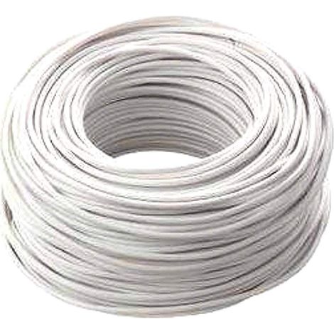 Cavo Elettrico FS17, Unipolare Isolante, Impianti Elettrici, Case, Imprese Edili, 450/750 V, 1 x 1 mm, Bianco
