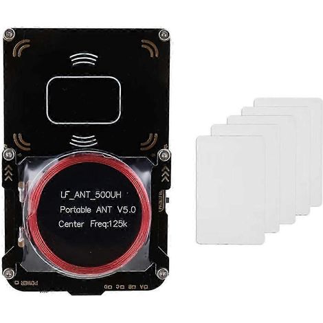 Lecteur de cartes RFID Proxmark3 + kit de programmation et de copie de clés IC/ID 5XT5577 pour cartes RFID et NFC 5.0 DS (1/4)