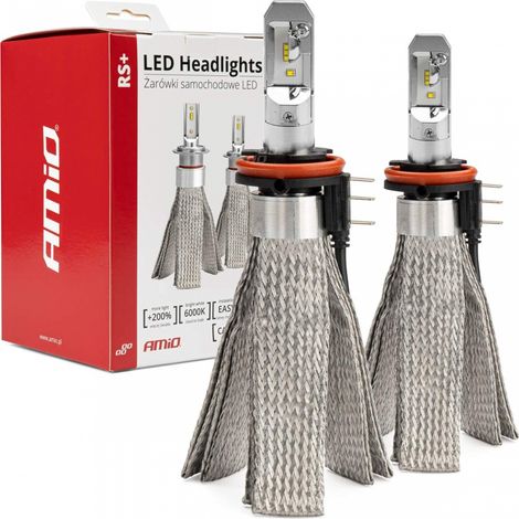 Bombillas LED para coche serie RS+ canbus H15 50W delgadas amio-01080 (1/5)