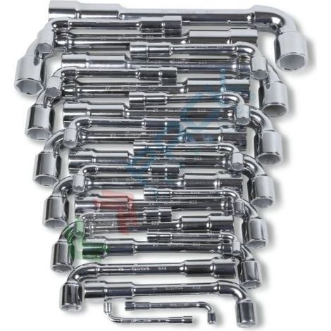 Serie chiavi a pipa doppie pesanti  beta 933/s25 (1/2)