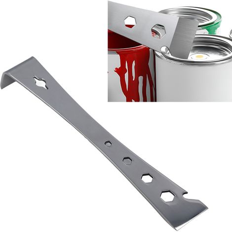 Mittelgroßes metrisches Brecheisen aus Edelstahl, Metall-Brecheisen für die Demontage und Modifizierung von Autos, Nagelzieher, Flachkantenschaber und Meißel. (1/5)