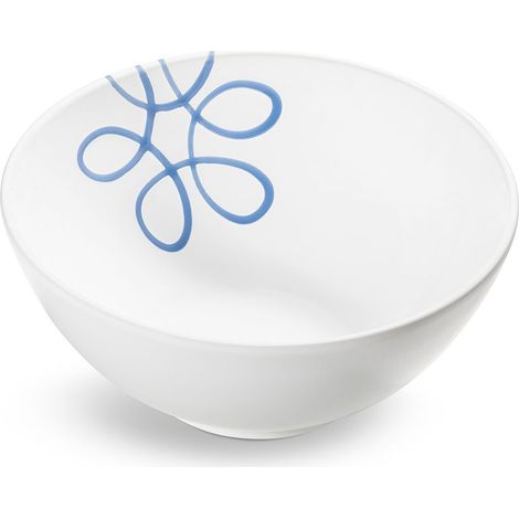 Gmundner Keramik Pur Geflammt Blau, Schüssel (Ø 23cm)