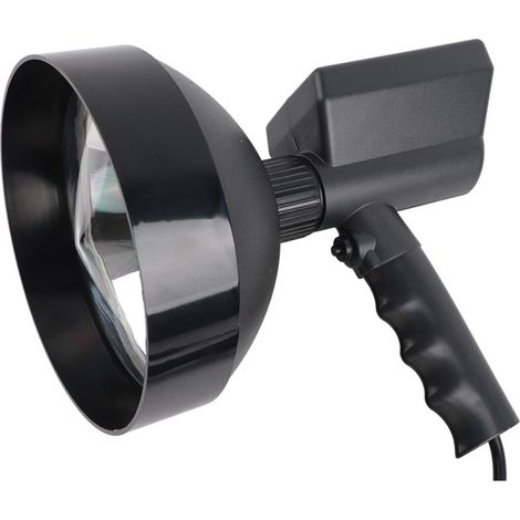 Spot Light, ABS Plastic Work Light Handheld HID Xenon Lamp Outdoor Camping Hunting Fishing Spot Light 12-24V 55W(Lampe portative de 7 po). (1/5)