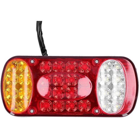 Feu arrière 12V 32 LED, feu stop, clignotant pour remorque, camion, break (1/5)