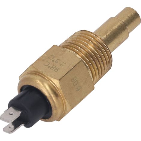 Öl- und Wassertemperatursensor für Dieselmotoren, Kühlmittel-Transducer, 1/2"-NPT-Gewinde, 6–24 V, 1/2"-NPT-Sonde (1/5)