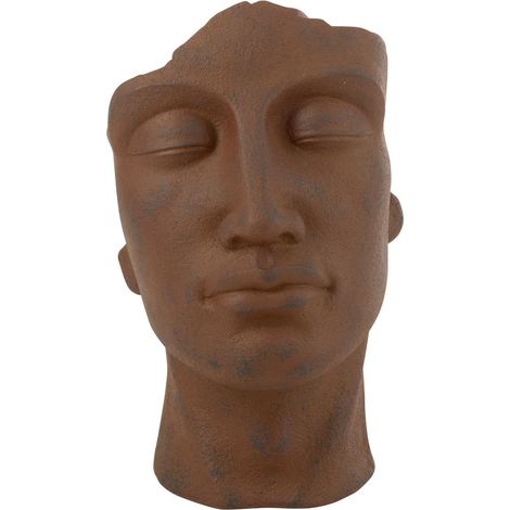 Cache-Pot en Argile "David" 38cm Rouille