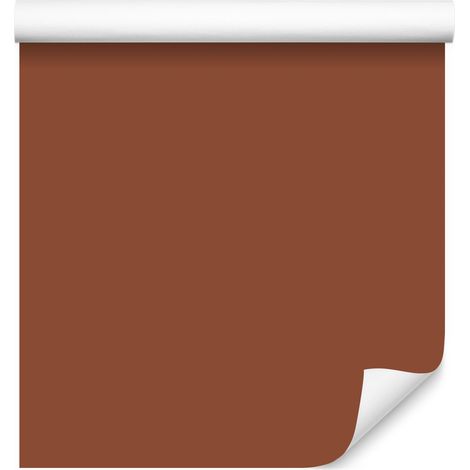 Carta da parati tinta unita arancione per soggiorno e camera da letto 50x1000 cm (1/5)
