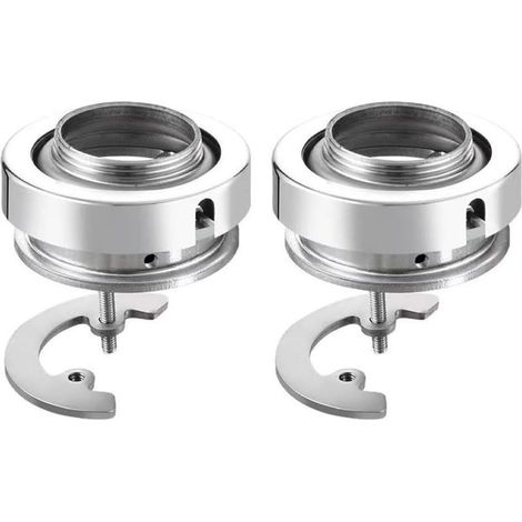 Base de robinet, écrou de dégagement rapide de robinet, accessoires de fixation pour lavabo (2 pièces) (1/5)