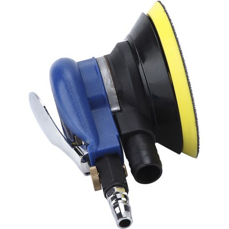 Kit de polisseuse pneumatique 5 pouces 10000 tr/min avec collecteur de poussière pour entretien carrosserie (1/5)