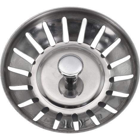 1 Filtre évier, Acier inoxydable, Maille fine, Anti-obstruction, Cuisine Salle de bain