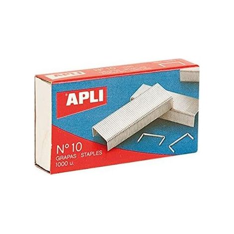 Agrafes - APLI - N° 10 - Acier - Type A - 6 mm - Pack de 1000