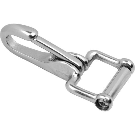 SUPREME GANCIO in acciaio placcato in ottone argentato (1/3)