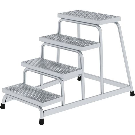 Günzburger Steigtechnik Plate-forme de travail fixe R13 4 marches - 051033