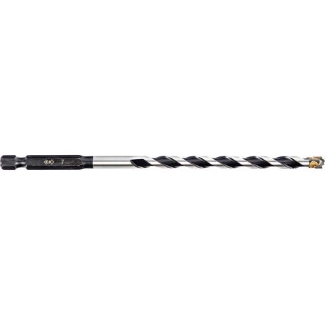 C.K T3114 0715 Acciaio Punta multiuso 7 mm Lunghezza totale 150 mm Alberino esagonale 1 pz. (1/5)