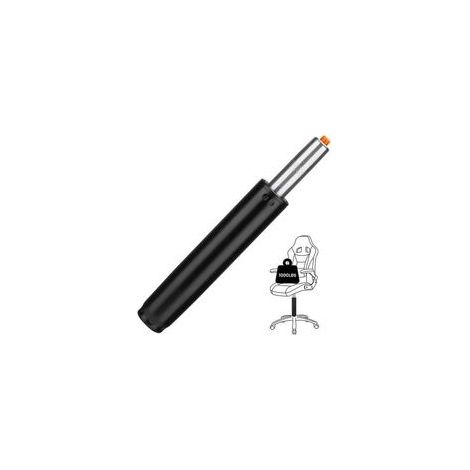 Vérin à Gaz pour Chaise, Class 4 Piston Ressort à Pression de Gaz 1000 LBS, 450 kg, Longueur 300-450mm, Verin Chaise de Bureau pour Gaming Pivotante, Noir (1/4)