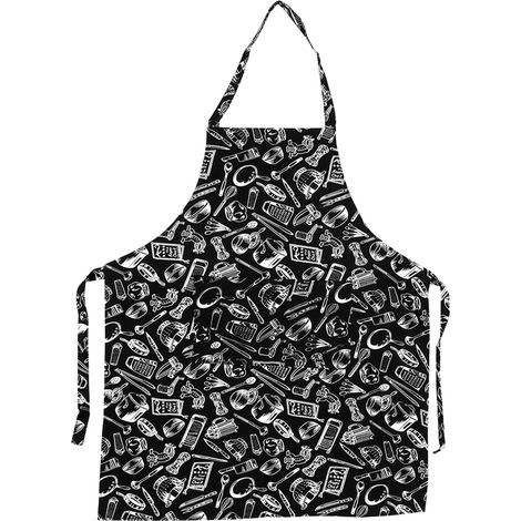 Tablier mi-long jaune pour cuisine maison, café, pub - Homme/Femme (1/3)