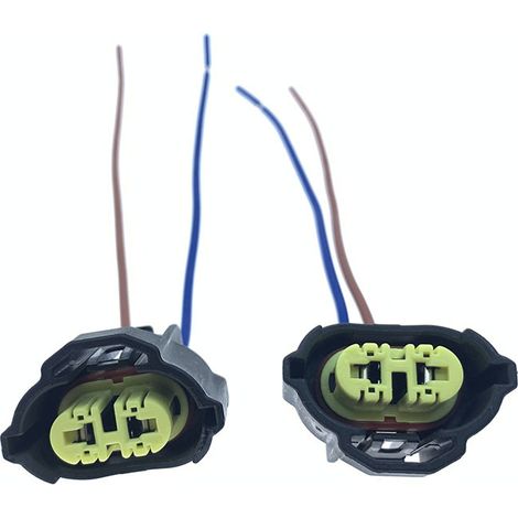Connectors compatible with the headlights, fog lights, parking lights and turn signals of Toyota Crown, Reiz, Camry, Corolla and Levin -- JB1755-2P