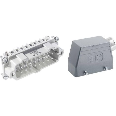 Lapp H-BE 16 conector de tornillo gris duradero IP65